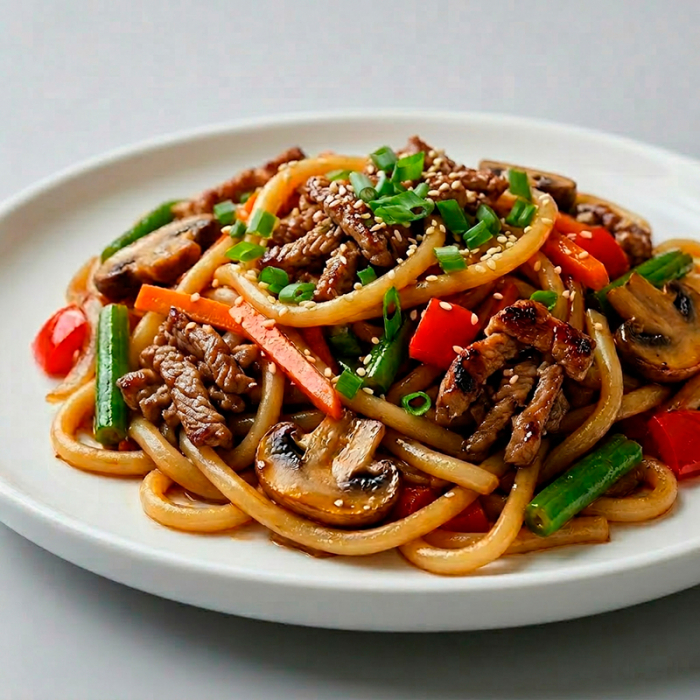 WOK со свининой